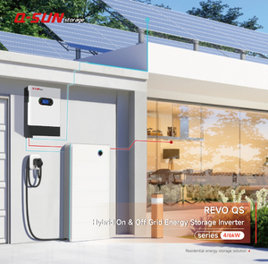 Inversor híbrido de armazenamento de energia ligado e desligado da rede Q-SUN 4-6KW